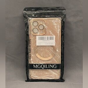 NEW IPhone 12 Pro Max Gold Sparkle Phone Case